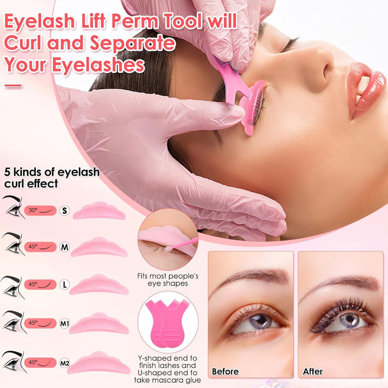 Professional Lash Extension Kit for Eyelash Extension Practice: Mannequin Head with Replaced Eyelids, Glue, Lash Remover, Lashes, Lash Tech Must Haves Training Set, Lash Kits Tools for Beginner