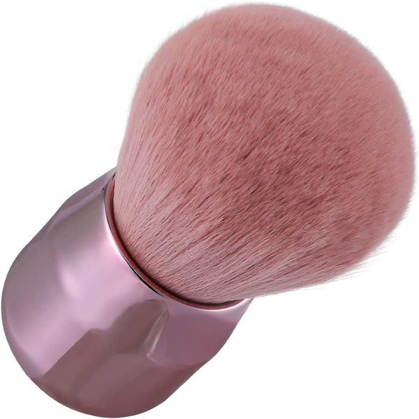Powder Foundation Brush, Nail Art Dust Brush, Multi Purpose Make up Brush Perfect for Powder Liquid Cream Buffing Stippling Makeup Tools (Pink)