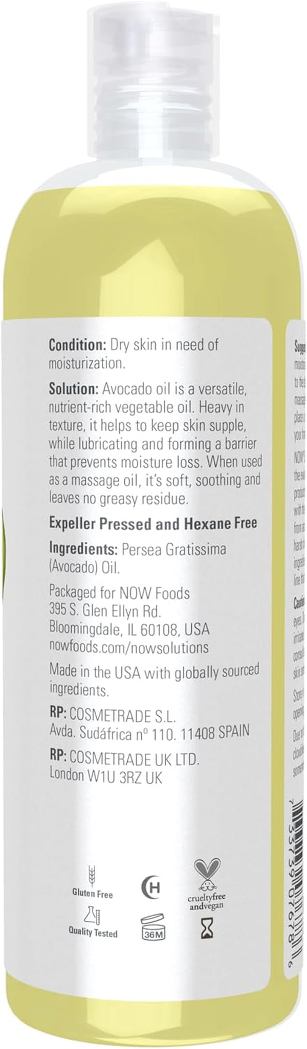 Food AVOCADO OIL, 16 OZ