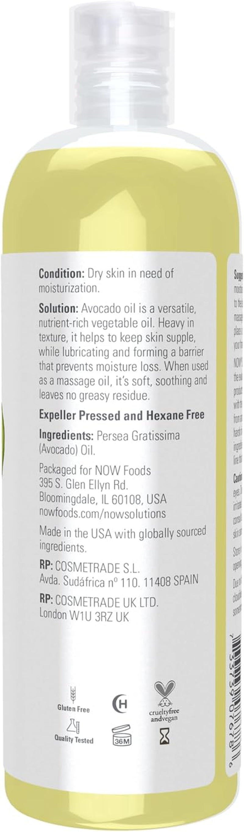 Food AVOCADO OIL, 16 OZ