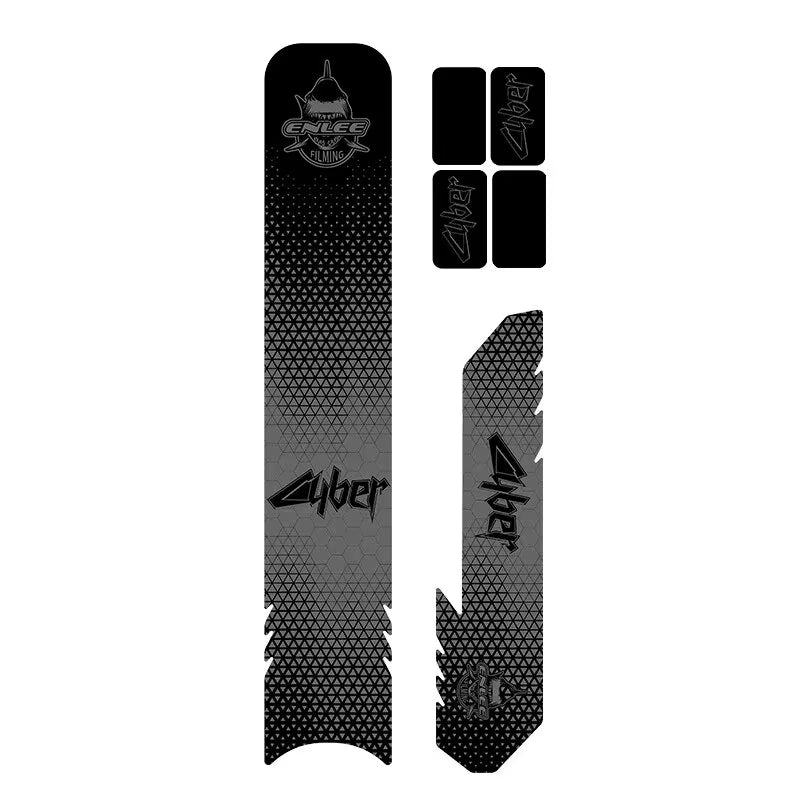Bicycle Frame Protection Sticker MTB Removable Bike down Tube Anti-Scratch Sticker Tape Protector Cycling Accessories
