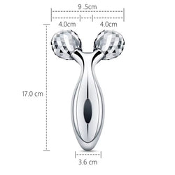 3D Facial Roller Massage Y Shape Face Lifting Massage 360 Rotate Full Body Musle Massage Relaxation Beauty Health Massge Roller