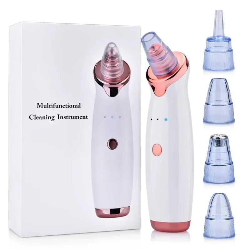 Electric Blackhead Remover Vacuum Suction USB Facial Pore Cleaner Spot Acne Pimple Black Head Extractor Face Clean Skin Care