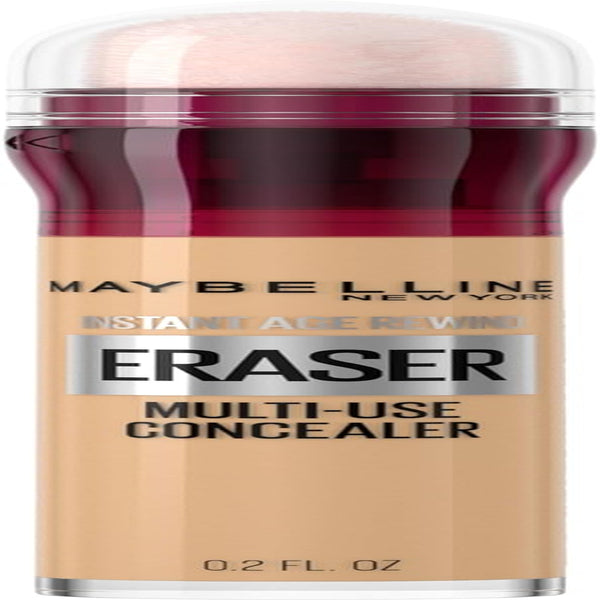 New York Concealer Instant Age Rewind, Sand, 6 Milliliters (Packaging May Vary) & New York Matte + Poreless Pressed Face Powder Makeup, Natural Beige, 8.5 Grams