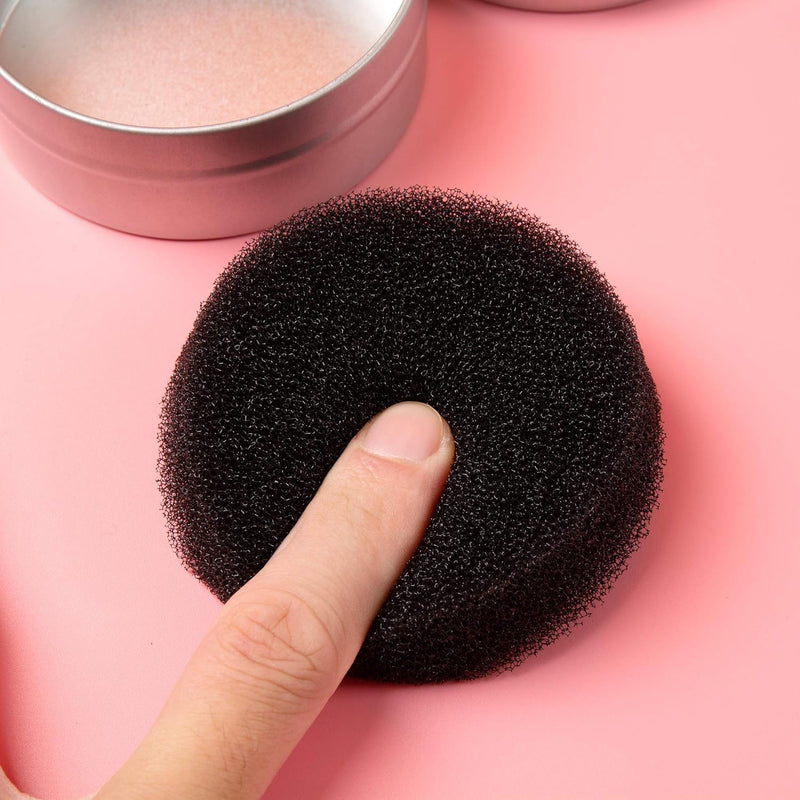 3 Boxes Makeup Brush Cleaner Sponge Set Travel Quick Color Removal Dry Make up Brushes Cleaning Sponges for Eye Shadow Blush Brush