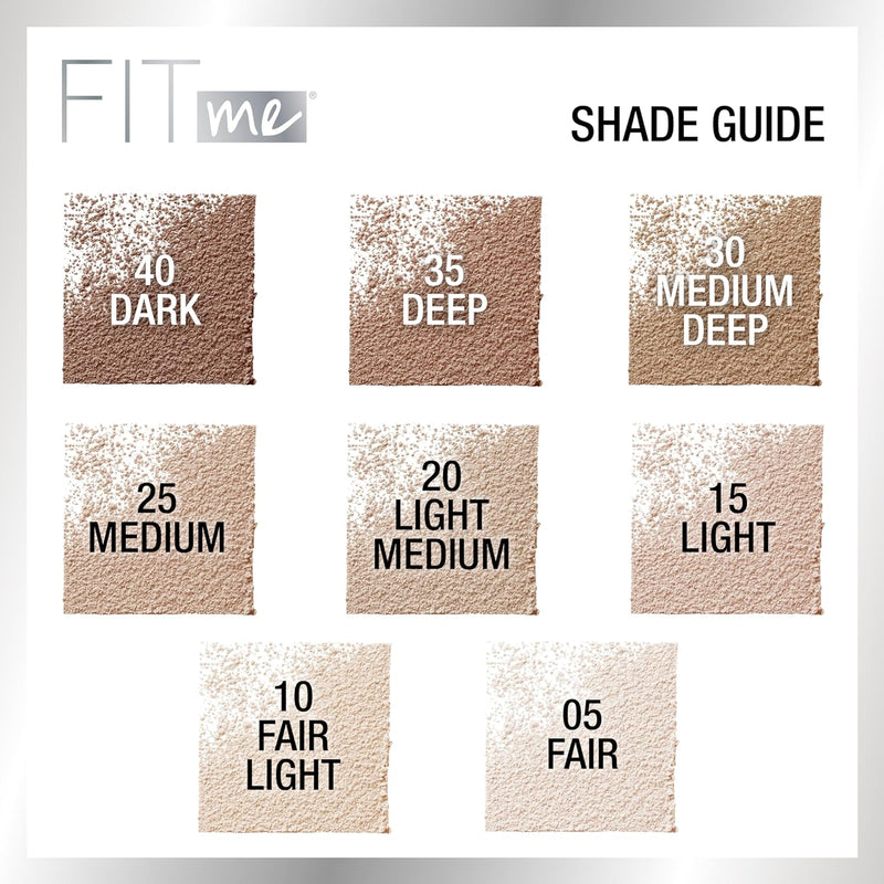 New York Fit Me Loose Finishing Powder, Fair Light, 0.7 Oz.