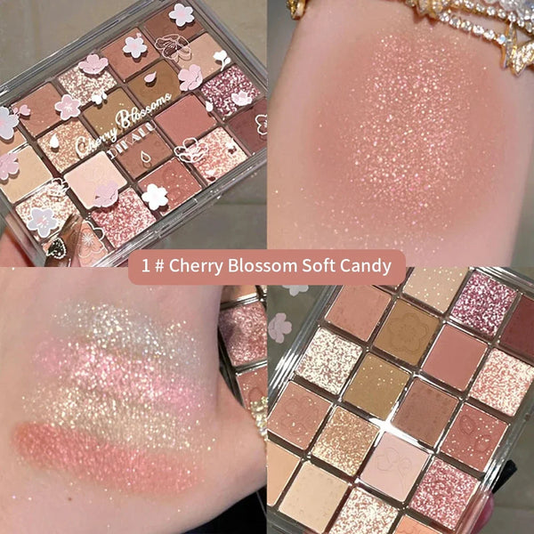 Palette Pearly Eyeshadow Glitter Earth Color Eyeshadows Shiny Eye Shadow Pallet Makeup Pigmentos Natural Cosmetic Free Shipping