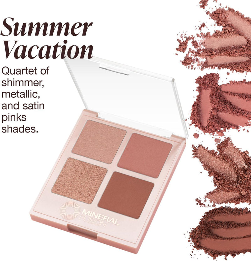 Eye Shadow Palette, Summer Vacation, 0.25 Oz