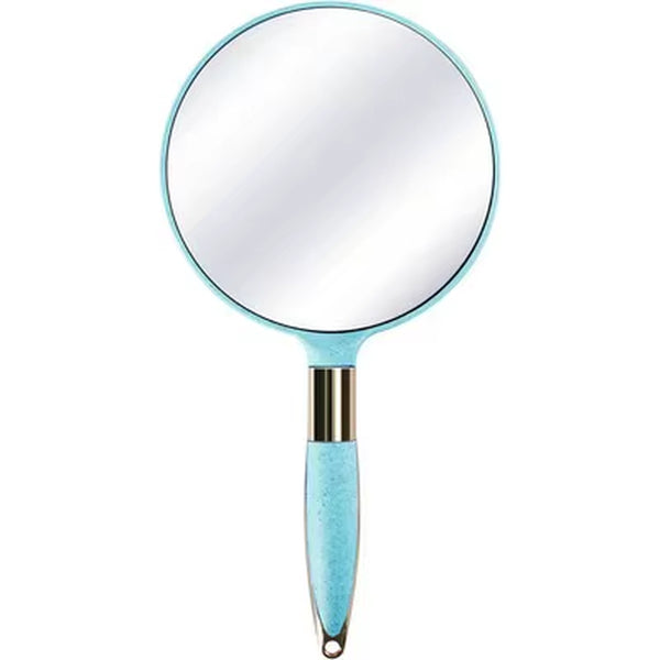 Lady Handheld Makeup Mirror Cosmetic Retro Mirror SPA Salon Makeup Birthday Gifts Female Portable Makeup Tools