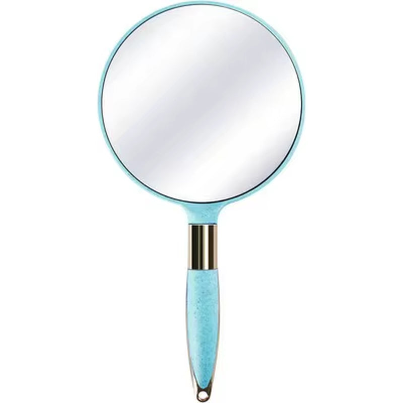 Lady Handheld Makeup Mirror Cosmetic Retro Mirror SPA Salon Makeup Birthday Gifts Female Portable Makeup Tools