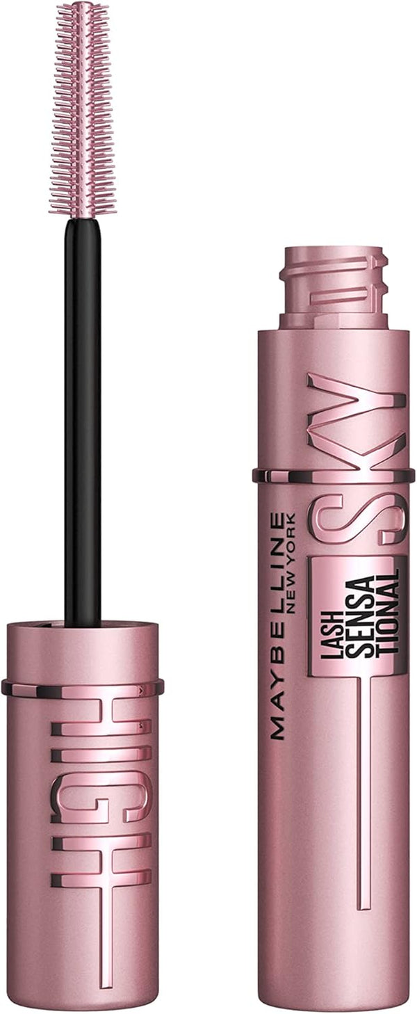 New York Fit Me Matte + Poreless Foundation Makeup, Ultra-Lightweight & Volumizing and Lengthening Mascara, for Sky-High Lashes, Lightweight Formula, Smudge-Proof and Flake-Free