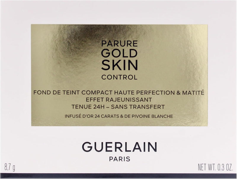 Parure Gold Skin Control Matte Compact Foundation - 1N Very Light Skin with Neutral Beige Undertones Foundation (Refillable) Women 0.3 Oz