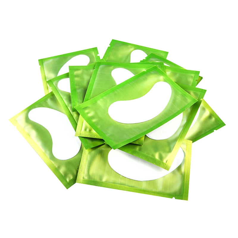 50Pairs/Lots Eye Patches Eyelash Extension under Eye Pads Hydrogel Patches for Extension Padding for Eyelash Extension Makeup