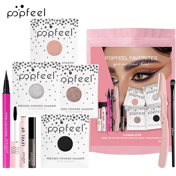Favorites Kit Mini Makeup Kit, Mini Eye Makeup Kit, Mini Lip Makeup Kit, Eyeshadow Eyeliner Lipgolss