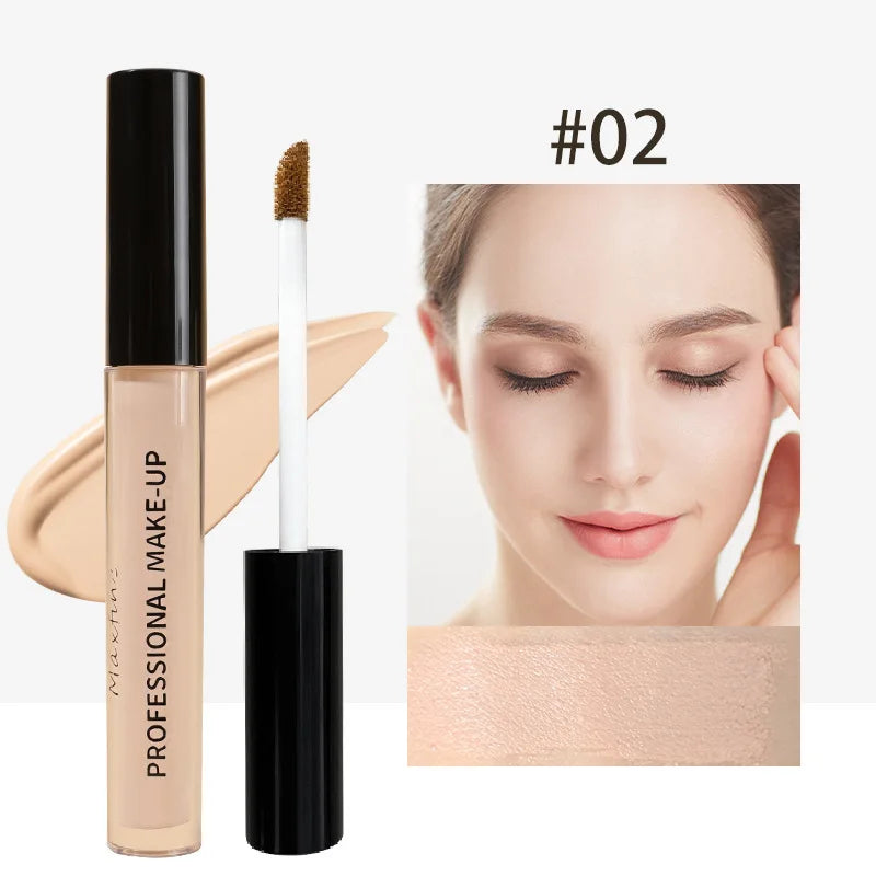 Flawless Concealer and Contour Liquid with Long Lasting Non Cakey Non Transfer Waterproof Formula for Foundation