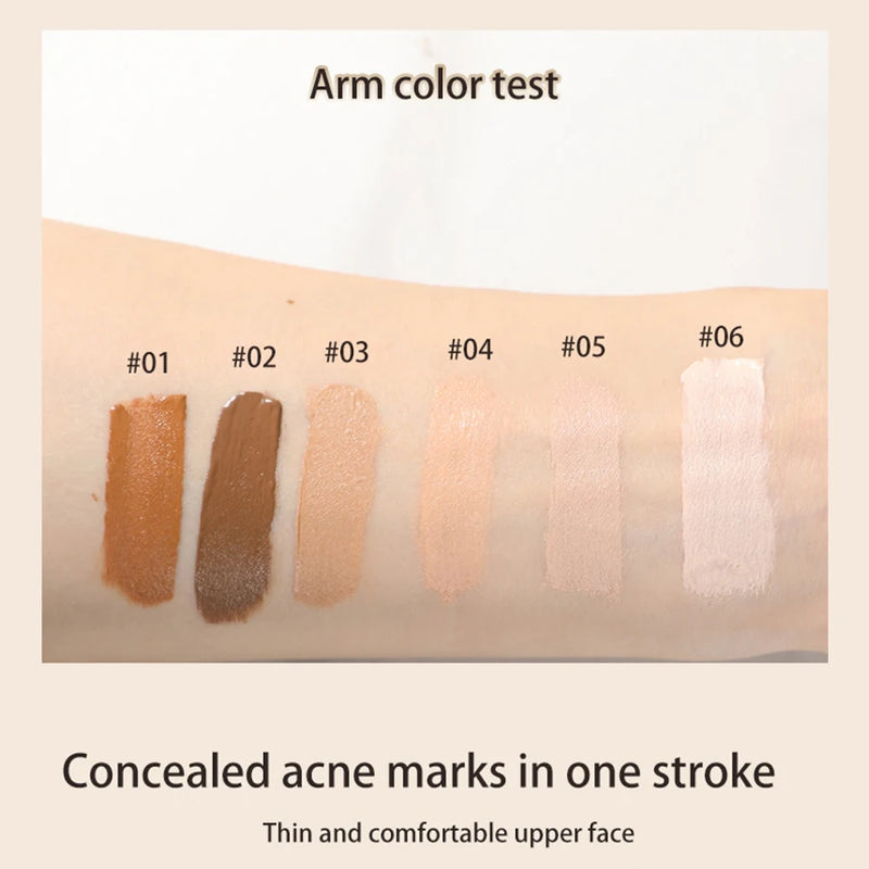 Flawless Concealer and Contour Liquid with Long Lasting Non Cakey Non Transfer Waterproof Formula for Foundation