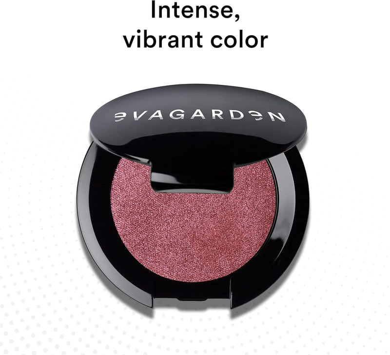 Glaring Eye Shadow - Metallic Effect with Exceptional Hold - Glittering Color with Velvety Finish - Light Formula with Pigments and Pearls Enhances Makeup - 276 Mineral Red - 0.08 Oz