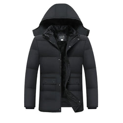 Winter Coat Men Fashion Mens Parkas Thicken Male Thick Warm Coat Parkas Hooded Winter Windproof Man Jacket for Men Clothes Parka