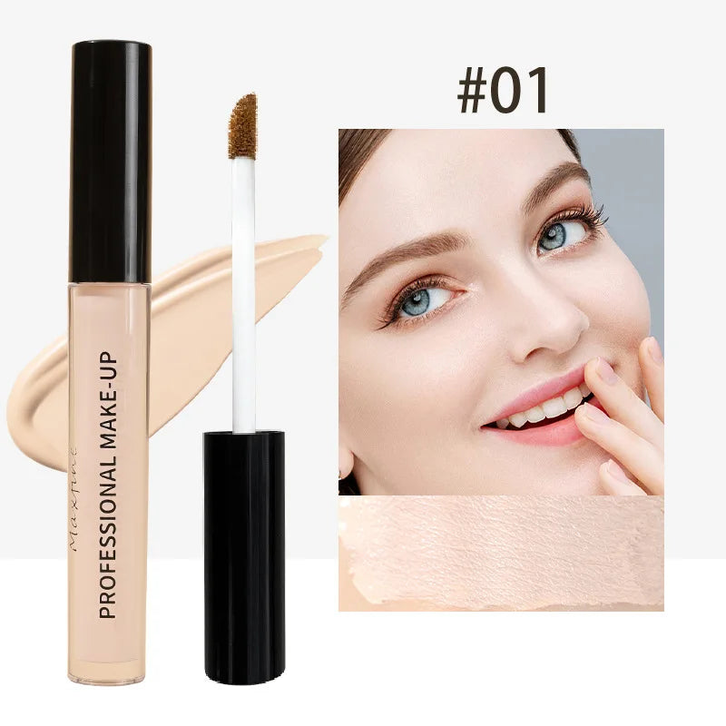 Flawless Concealer and Contour Liquid with Long Lasting Non Cakey Non Transfer Waterproof Formula for Foundation