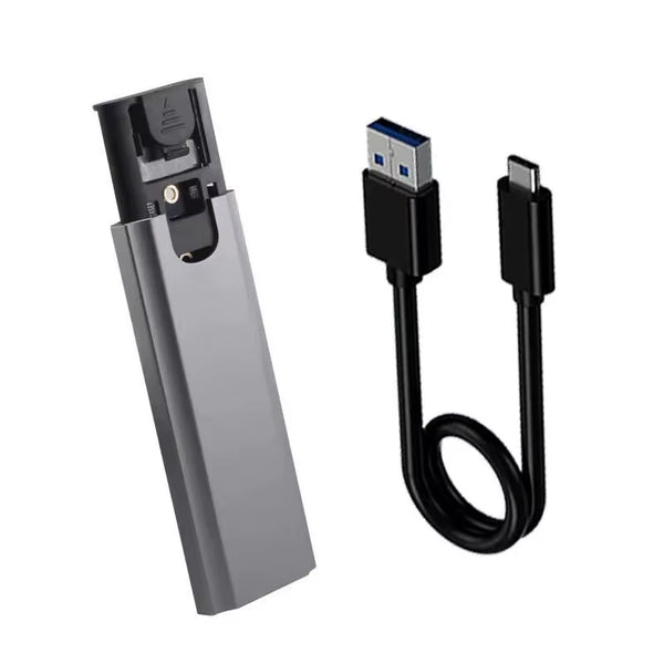 M2 Nvme SSD Case 10Gbps USB3.1 Enclosure Type C HDD Box Tool Free SATA M-Key B- Key Enclosure