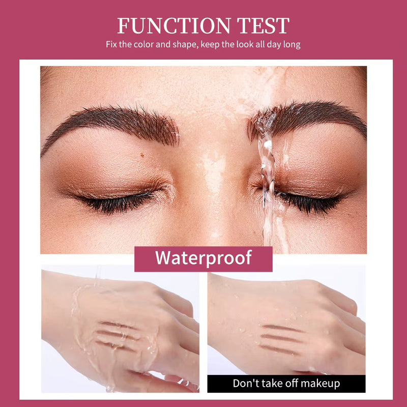Eyebrow Shaping Gel Transparent Waterproof Eyebrow Shaping Gel Natural Long Lasting 3D Eyebrow