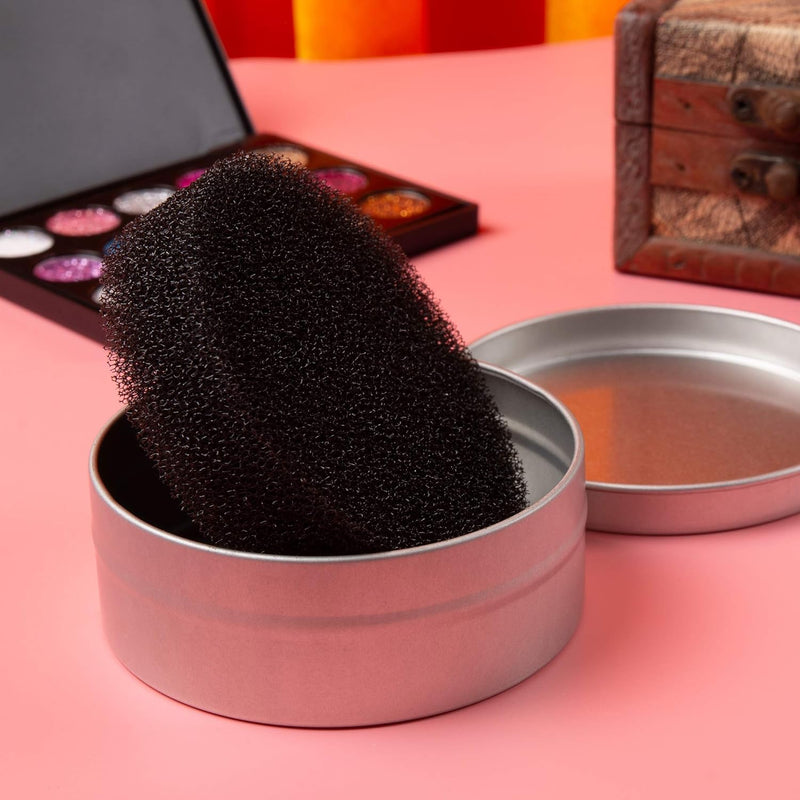 3 Boxes Makeup Brush Cleaner Sponge Set Travel Quick Color Removal Dry Make up Brushes Cleaning Sponges for Eye Shadow Blush Brush