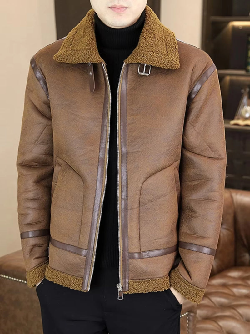 Men's Winter Jacket | Men's Faux Fur Jacket | Kellyzbeauty