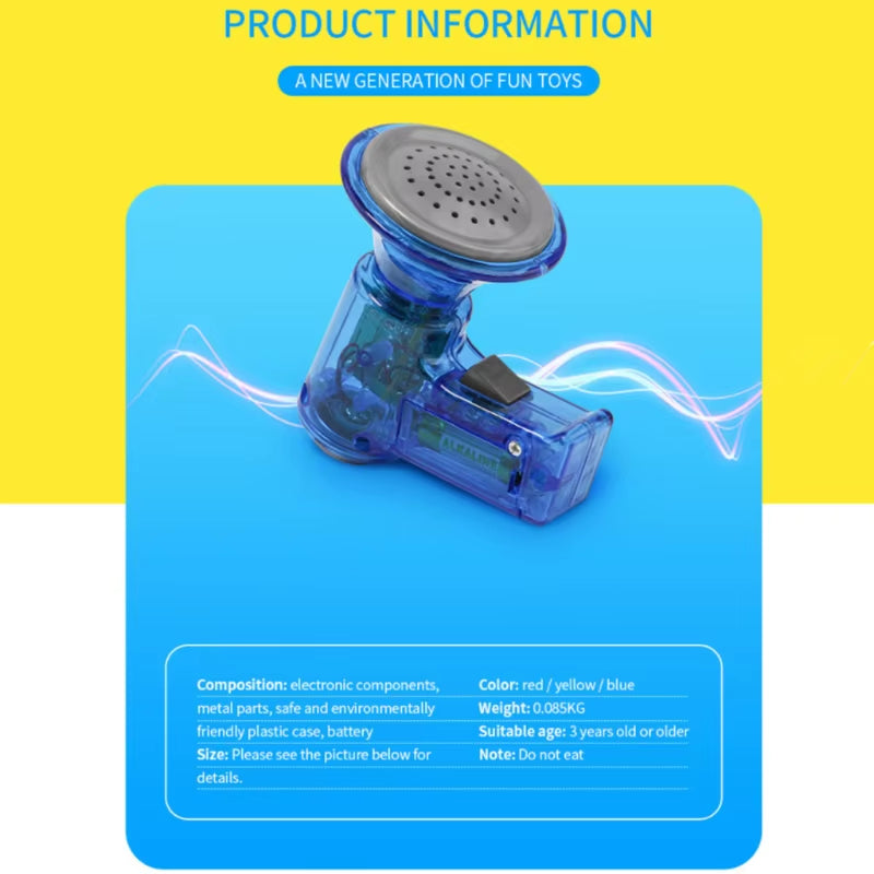 Megaphone for Mission Voice Changer for IDEAL Gift Toy for Kids Children Adults