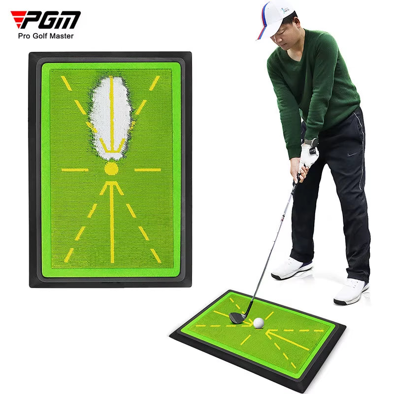 High Quality Golf Training Pad for Swing Detection Batting Ball Trace Directional Mat Swing Path Pads Swing Practice Pads