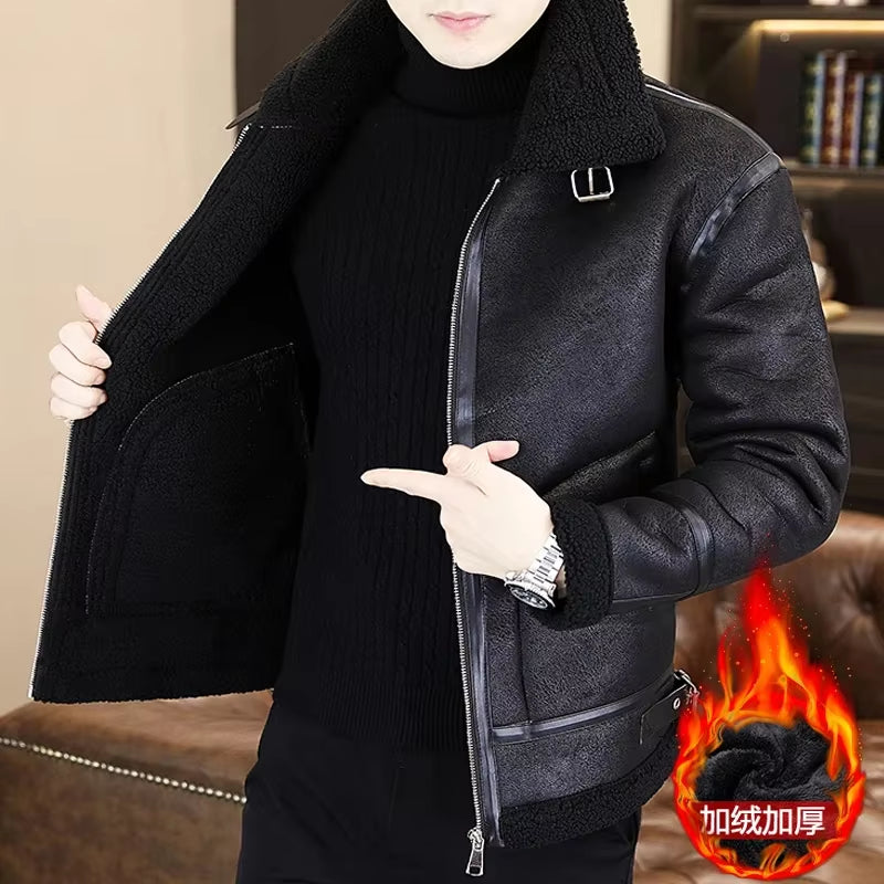 Men's Winter Jacket | Men's Faux Fur Jacket | Kellyzbeauty