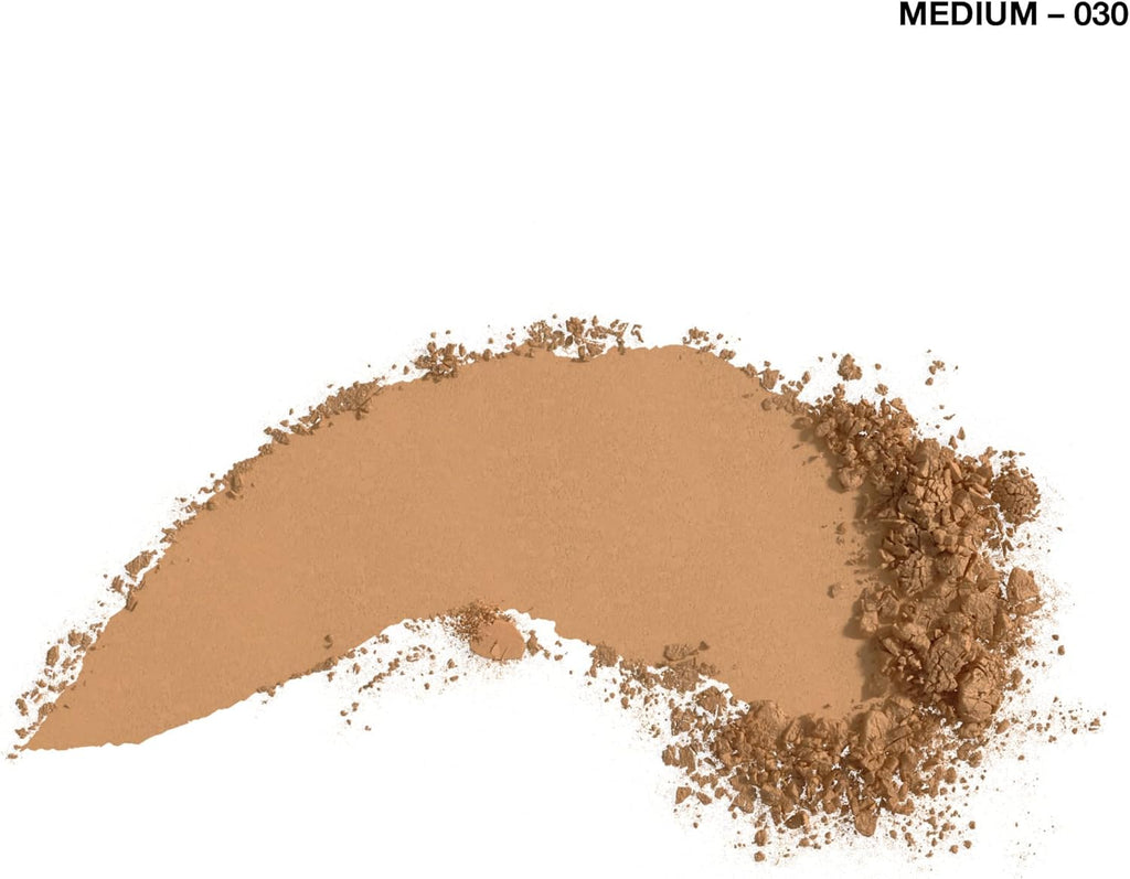 - Kind & Free Pressed Powder - Talc-Free Powder Foundation - with Aloe Vera & Tapioca - Cruelty-Free & Vegan - Medium 030