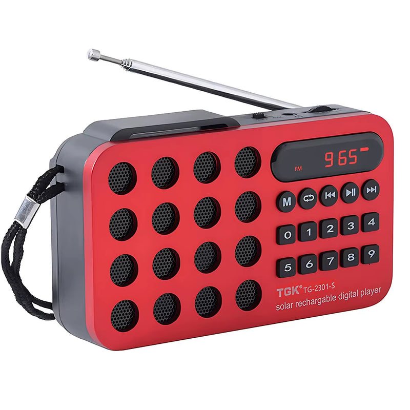 Solar Bluetooth Radio | Portable FM Receiver Radio |  Kellyzbeauty