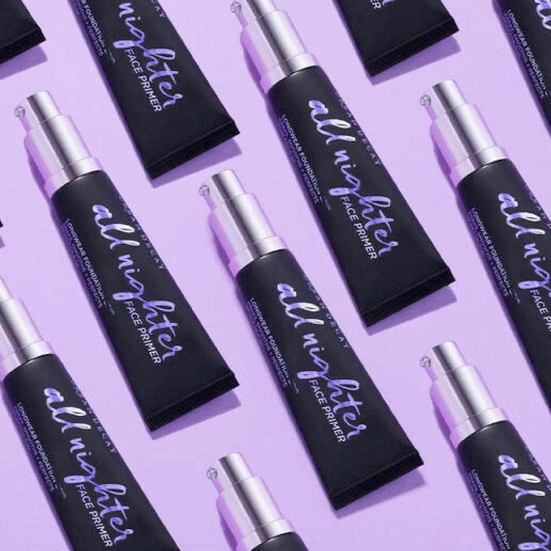 Urban Decay All Nighter Longwear Face Primer, Smoothing & Hydrating Base for Foundation Face Makeup, Sheer & Lightweight, for All Skin Types, Paraben-Free