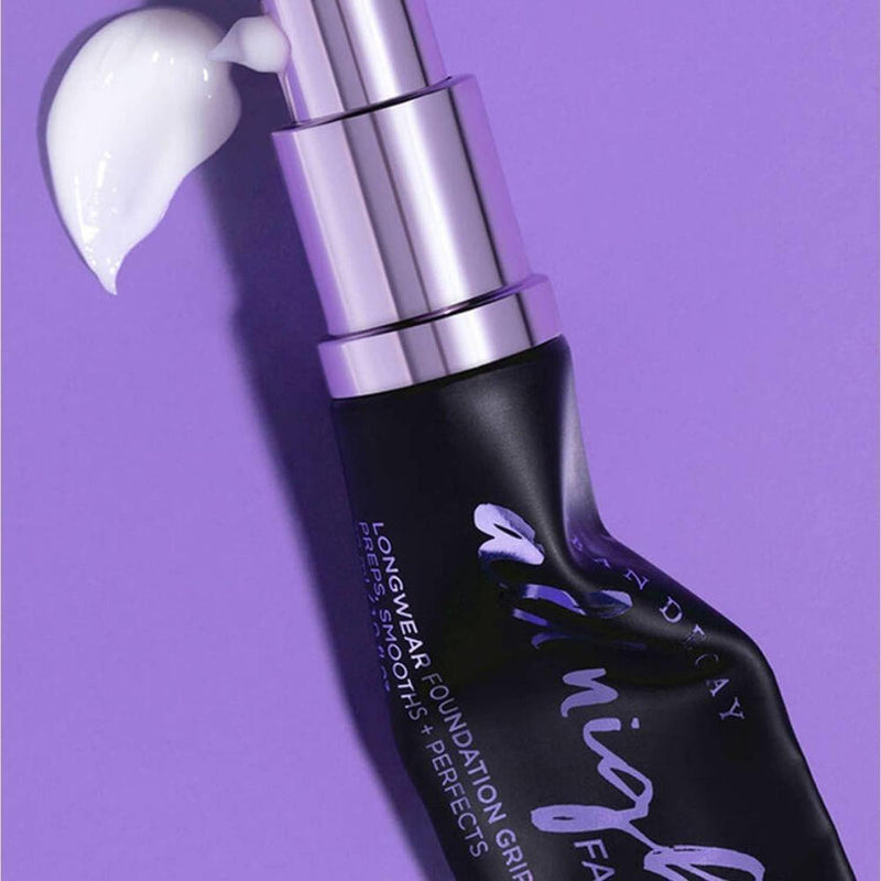 Urban Decay All Nighter Longwear Face Primer, Smoothing & Hydrating Base for Foundation Face Makeup, Sheer & Lightweight, for All Skin Types, Paraben-Free