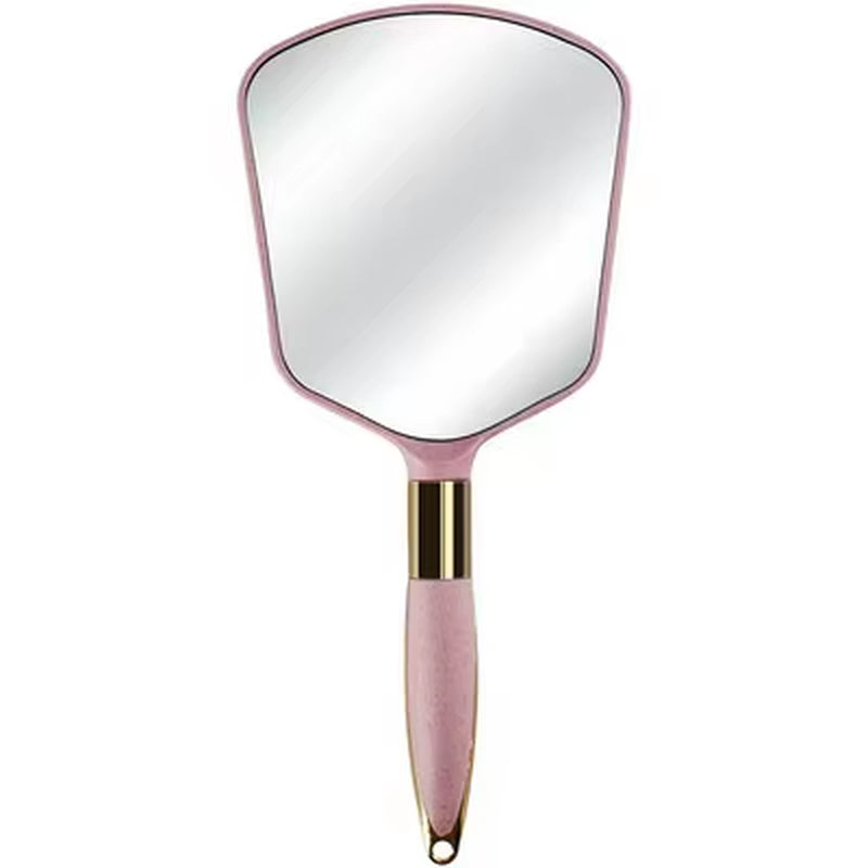 Lady Handheld Makeup Mirror Cosmetic Retro Mirror SPA Salon Makeup Birthday Gifts Female Portable Makeup Tools