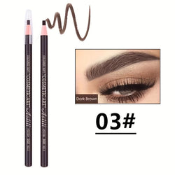 Tear off Pull Line Eyebrow Pencil, Not Sharpen Need Eyebrow Pencil, Natural Color Rendering, Sweat Proof and Smudge Proof Eyebro