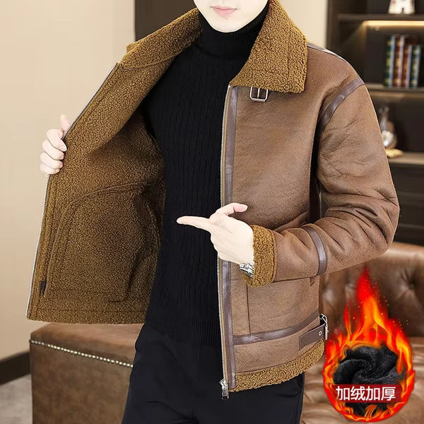 Men's Winter Jacket | Men's Faux Fur Jacket | Kellyzbeauty