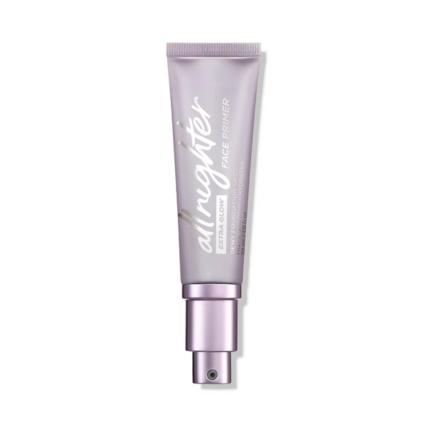 Urban Decay All Nighter Extra Glow Face Primer, Dewy Finish, Smoothing & Hydrating Base for Foundation Face Makeup, Hyaluronic Acid & Agave Extract, Paraben-Free