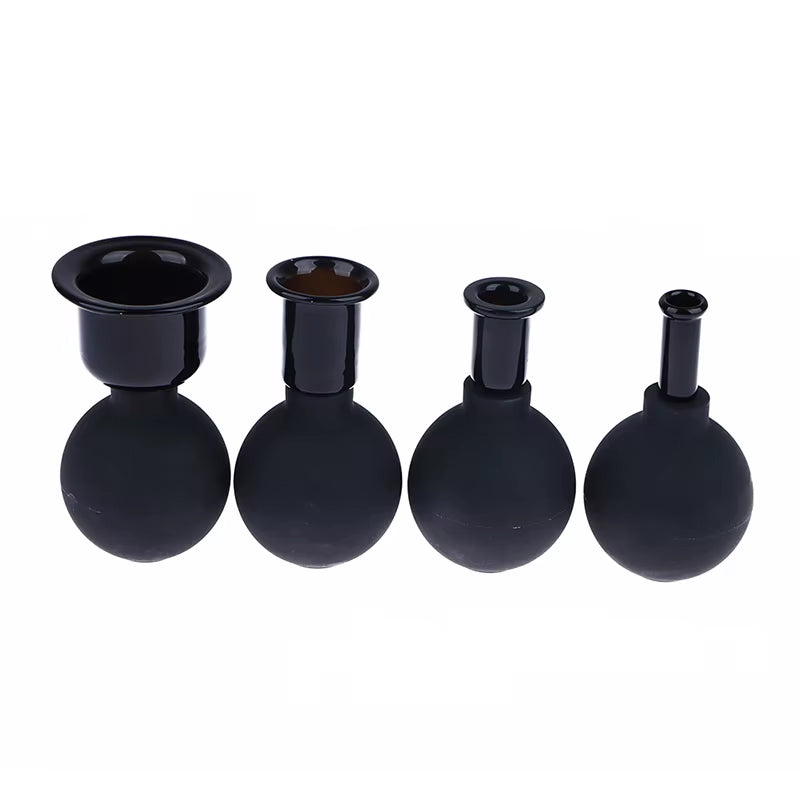 Massager for Face Rubber Cupping Massage Body Cup Facial Skin Lifting anti Cellulite Suction Glass Cup Vacuum Cupping Massage