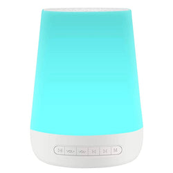 MBZ085 White Noise Machine Baby Sleep Sound Machine Colorful Night Lights 28 Soothing Sounds with 3.5Mm Headphone Jack