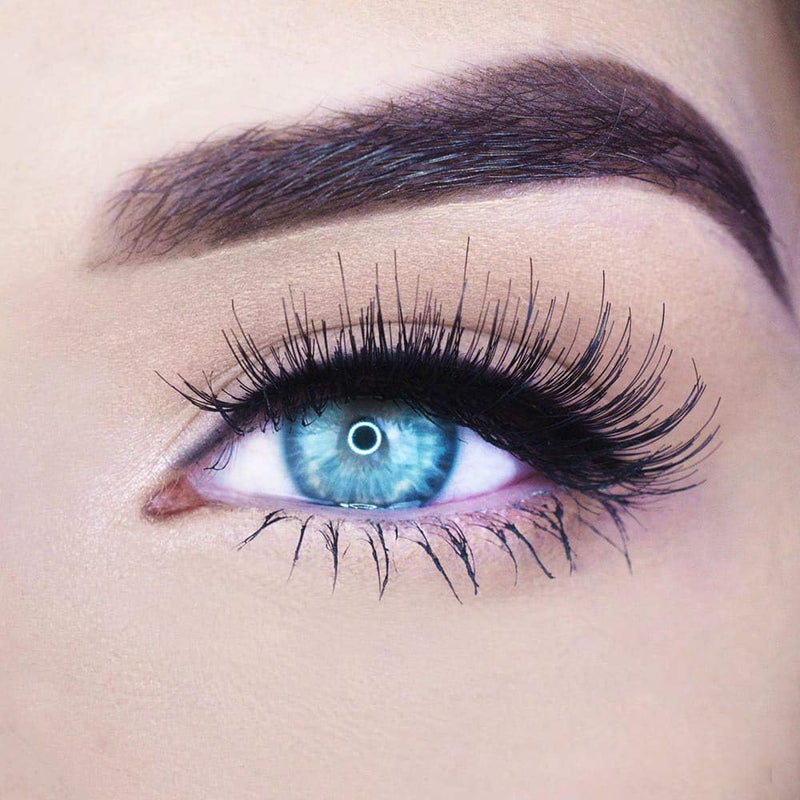 ® Magnetic Eyelashes (No Eyeliner Needed) 3 Magnets (Can Also Be Worn as Dual Magnets) Clip on Trimmable Reusable (Long & Volume)
