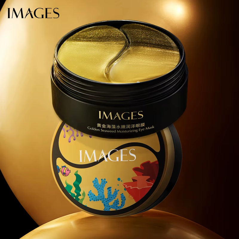 60Pc Seaweed Collagen Eye Patches under the Eyes Gel Patch for Edema Hydrogel Eye Patch from Dark Circles Patches Eye Mask Korea