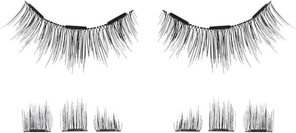 ® Magnetic Eyelashes (No Eyeliner Needed) 3 Magnets (Can Also Be Worn as Dual Magnets) Clip on Trimmable Reusable (Long & Volume)