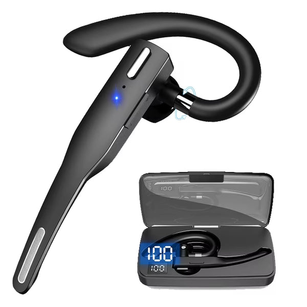 Earhook Wireless Headphones Hifi Bass Stereo Music Business Bluetooth Headphones Earphone Bluetooth Headset for Phone