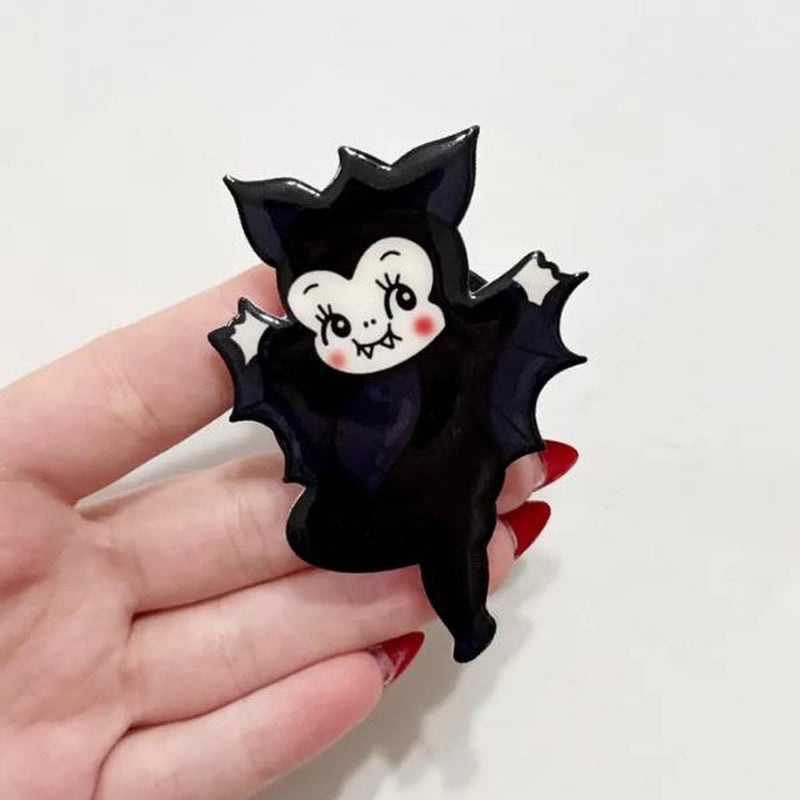 Holographic Ghost Magsafe Grip, Spooky Bookish Phone Stand, Middle Finger Ghost Grip, Cute Ghost Popsocket