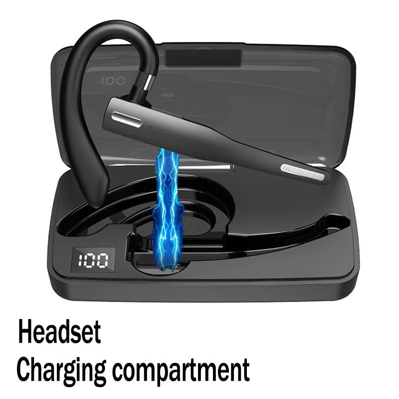 Earhook Wireless Headphones Hifi Bass Stereo Music Business Bluetooth Headphones Earphone Bluetooth Headset for Phone