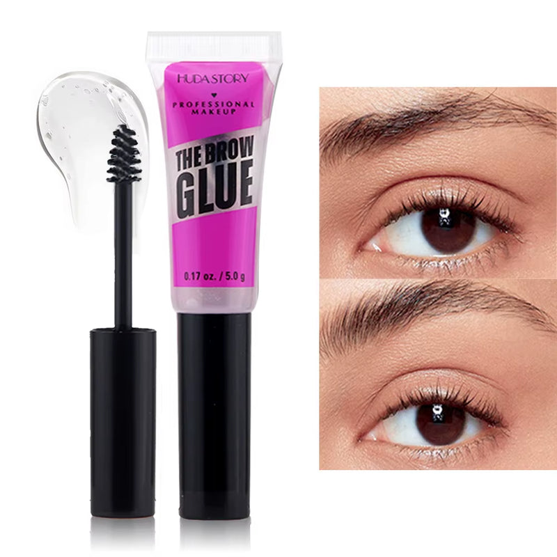 Eyebrow Shaping Gel Transparent Waterproof Eyebrow Shaping Gel Natural Long Lasting 3D Eyebrow