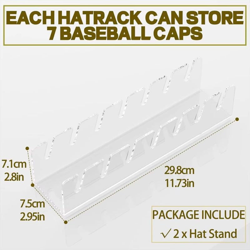 Baseball Cap Holder | Acrylic Baseball Cap Holder | Kellyzbeauty
