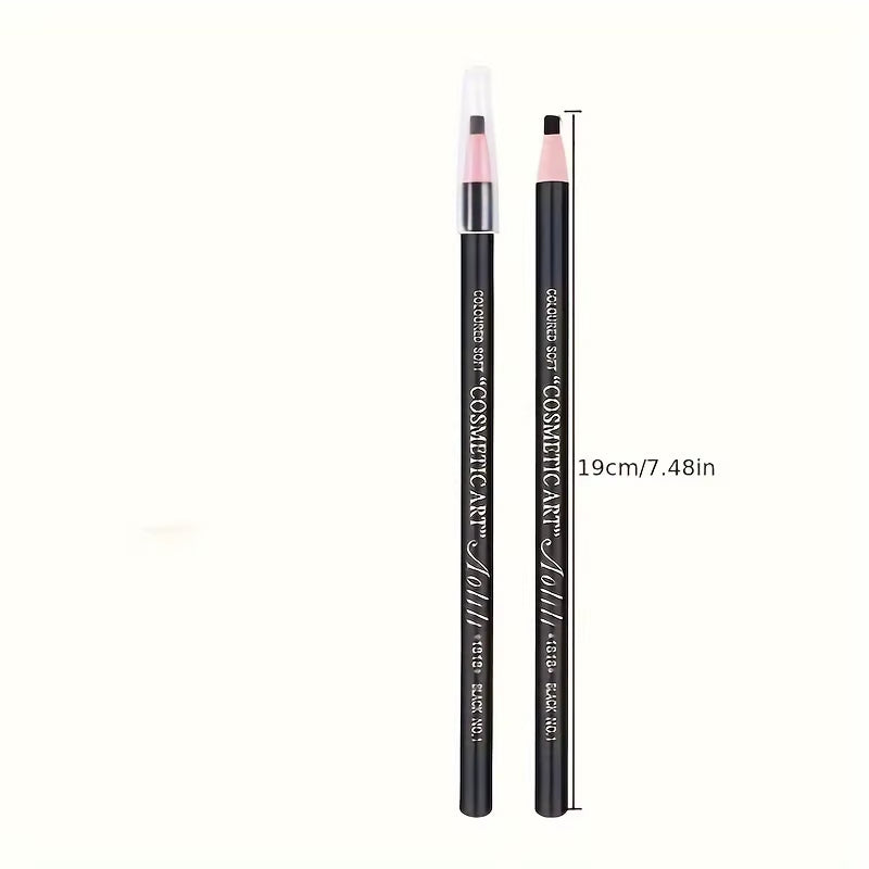 Tear off Pull Line Eyebrow Pencil, Not Sharpen Need Eyebrow Pencil, Natural Color Rendering, Sweat Proof and Smudge Proof Eyebro