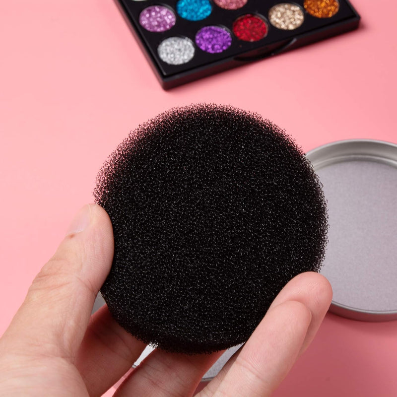 3 Boxes Makeup Brush Cleaner Sponge Set Travel Quick Color Removal Dry Make up Brushes Cleaning Sponges for Eye Shadow Blush Brush